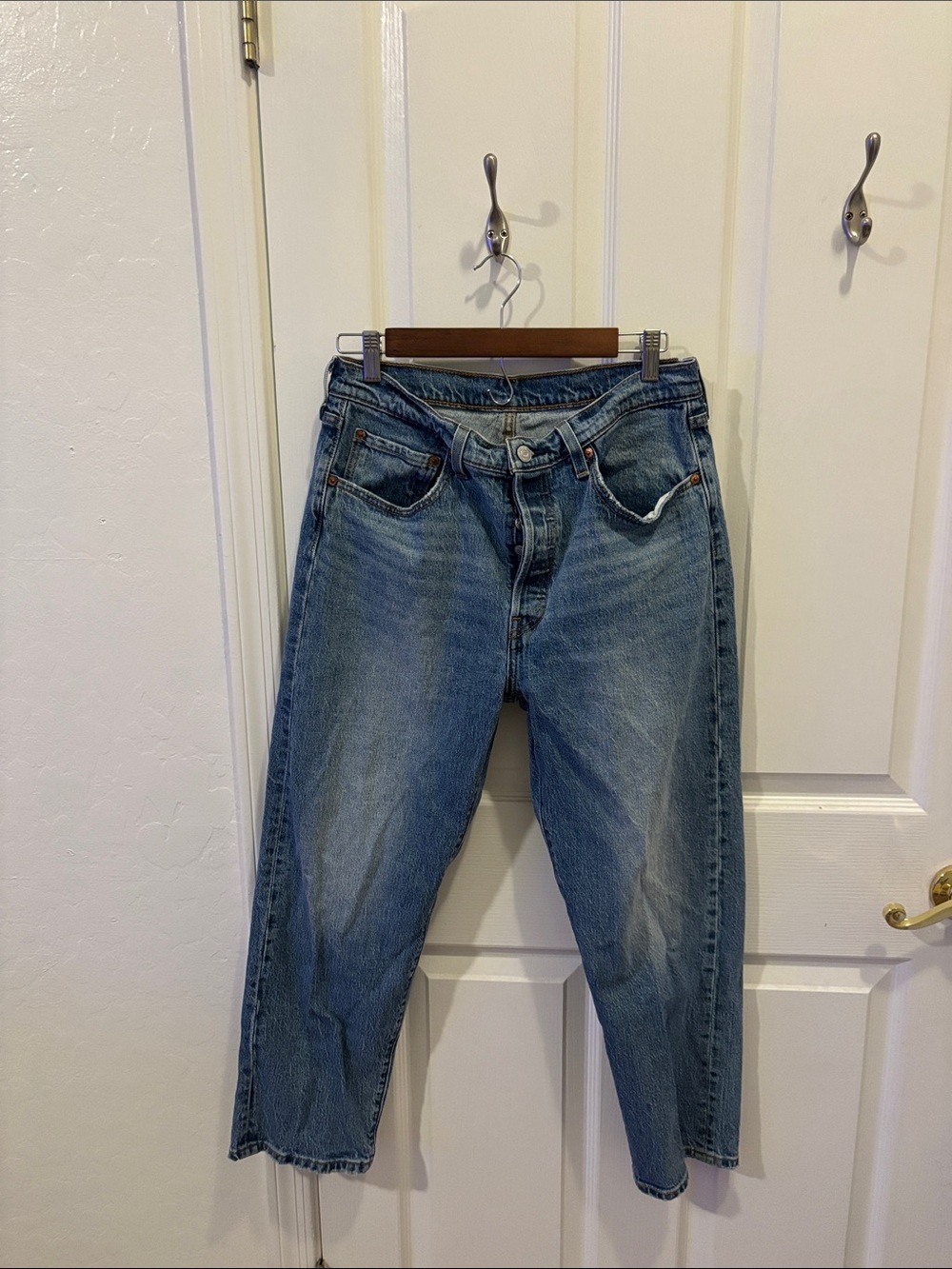 Levi’s 501 button fly jeans size 31 x 26